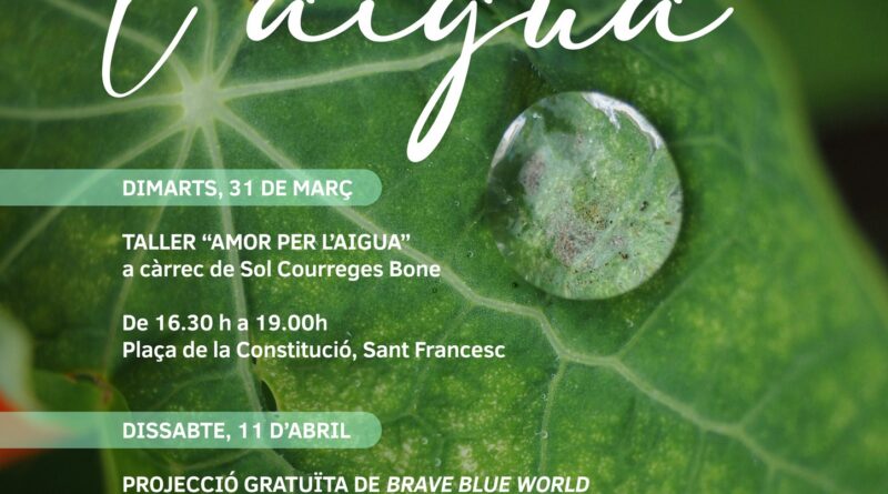Formentera celebra el Dia Mundial de l’Aigua amb tallers i cinema