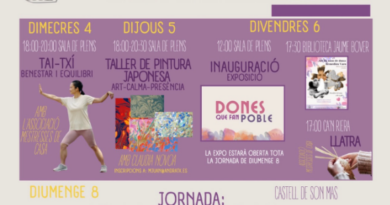 Andratx commemora el 8M amb una setmana d’activitats culturals i esportives