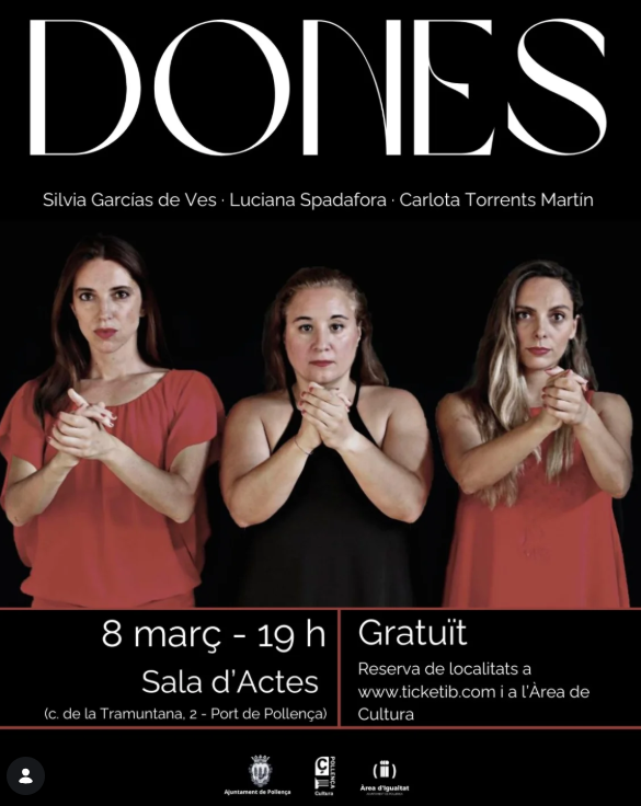 “Dones”, una proposta escènica sobre dolor, superació i empoderament al Port de Pollença
