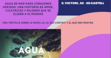Myriam Ribes presenta a Es Castell la novel·la “Agua de mar para corazones heridos”