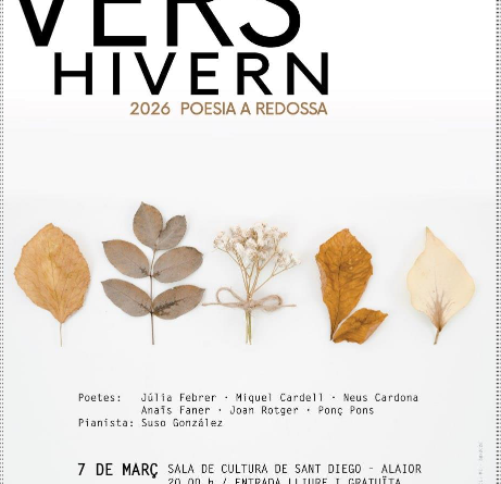 “Vers hivern”, poesia i música a Alaior