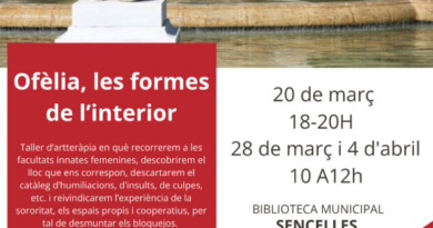 La Biblioteca de Sencelles acull el taller d’artteràpia “Ofèlia, les formes de l’interior”