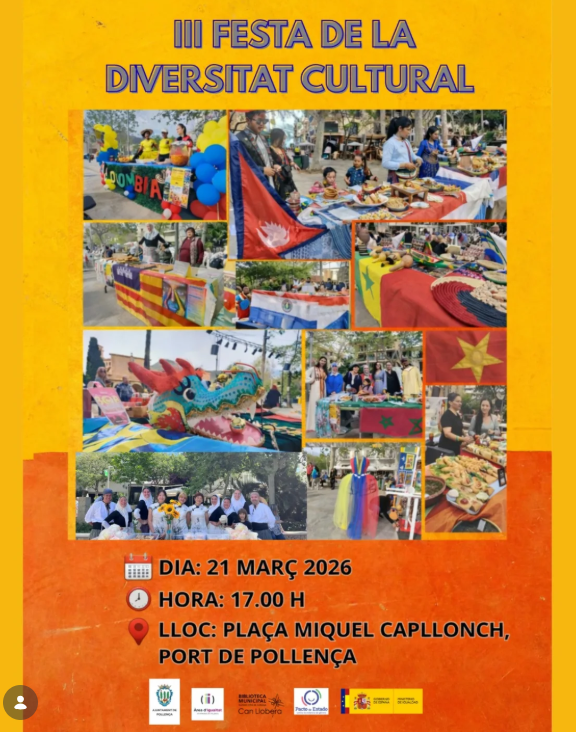 El Port de Pollença celebra la III Festa de la Diversitat Cultural