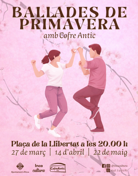 Inca celebra les Ballades de Primavera amb Cofre Antic a la plaça de la Llibertat