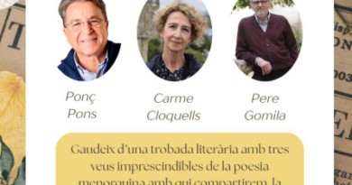 “Diàleg entre poetes” a Es Mercadal per celebrar el Dia de la Poesia