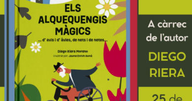 Ferreries acull la presentació del llibre “Els alquequengis màgics” amb Diego Riera