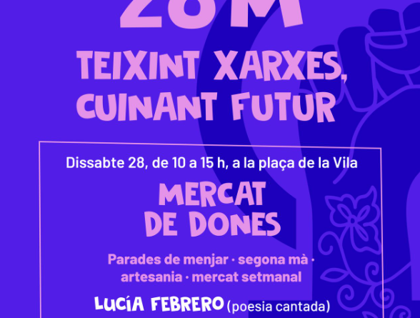 El Mercat de Dones omple la plaça de la Vila amb artesania, música i comunitat