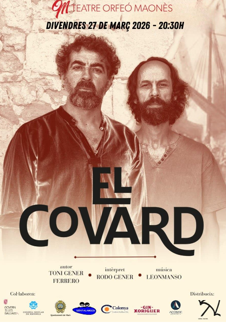 “El Covard”, teatre intens sobre la por i la supervivència arriba a Maó