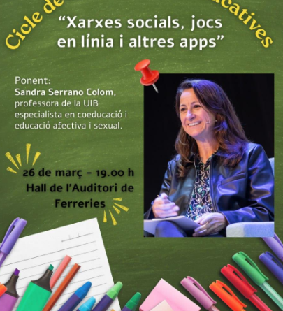 Ferreries acull una conferència sobre xarxes socials i educació digital