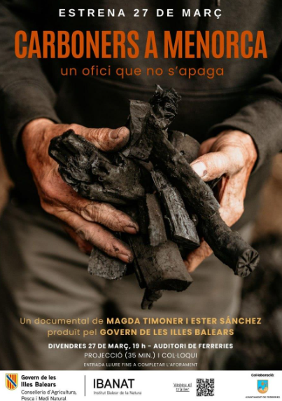 “Carboners a Menorca”, un documental sobre un ofici que perdura en el temps