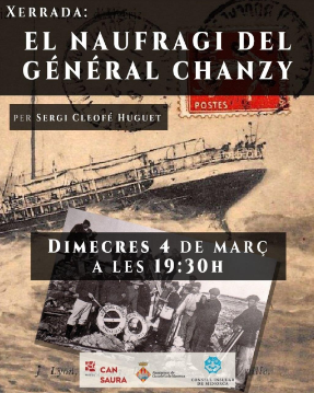 Xerrada sobre el naufragi del Général Chanzy a Ciutadella