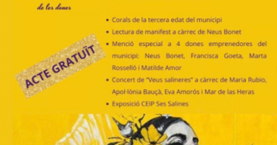 Març, mes de les dones a Ses Salines i la Colònia de Sant Jordi