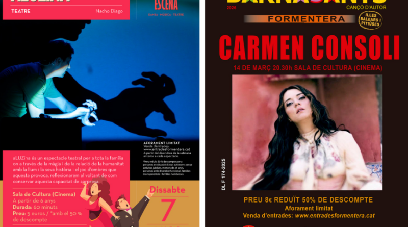 Carmen Consoli protagonitza el Barnasants 2026 a Formentera