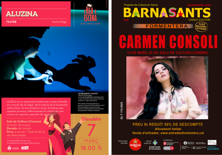 Carmen Consoli protagonitza el Barnasants 2026 a Formentera