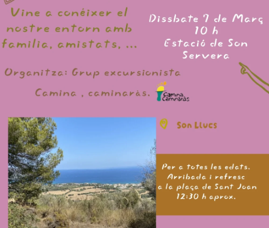 Caminada popular 8M a Son Servera