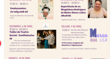 Sineu commemora el 8M amb una setmana plena d’activitats culturals i reivindicatives
