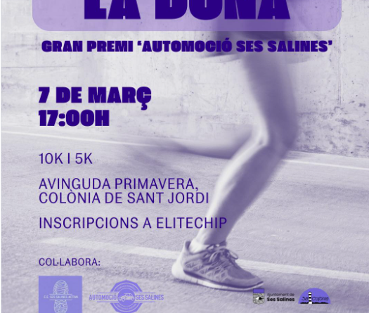 Cursa de la Dona a la Colònia de Sant Jordi