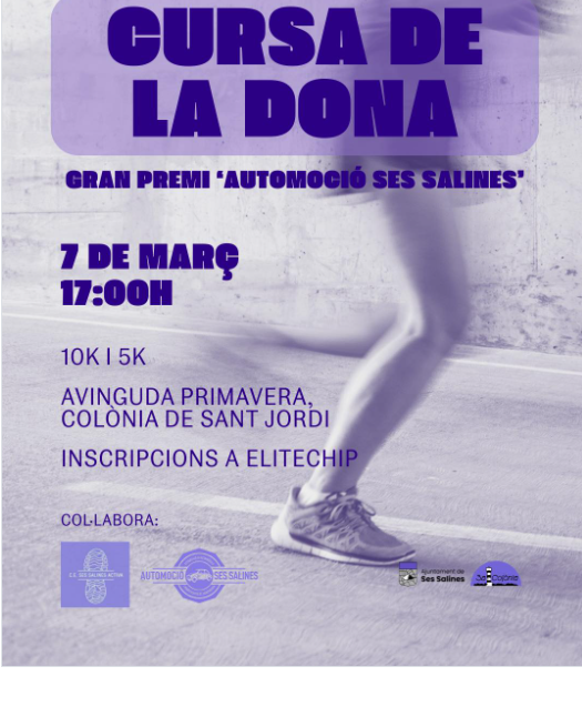 Cursa de la Dona a la Colònia de Sant Jordi