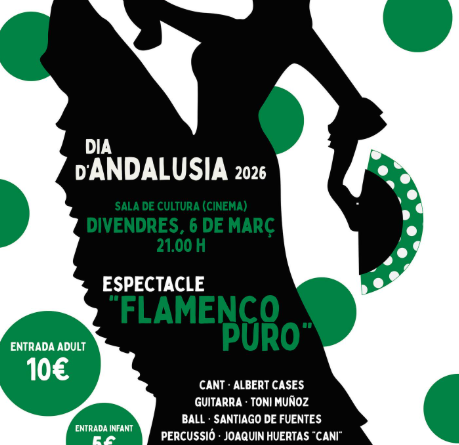 Formentera celebra el Dia d’Andalusia amb l’espectacle “Flamenco Puro”