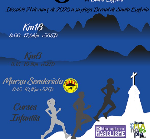 Santa Eugènia acull la XI Trail dels Llogarets, una cursa solidària per camins i paisatges del municipi