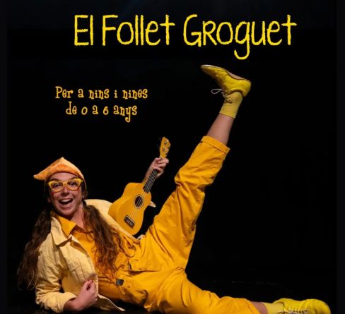 “El Follet Groguet”, un espectacle sensorial per als més petits al Teatre Lloseta