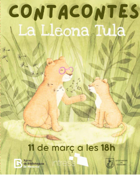 Contacontes “La Lleona Tula” a la Biblioteca Pública de Ferreries