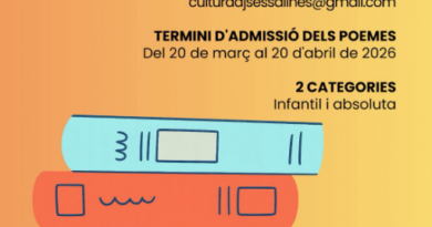 Ses Salines convoca el 3r Concurs de Poesia amb lloms de llibres per Sant Jordi 2026