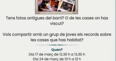 “Habitam: històries i afectes”, tallers intergeneracionals per recuperar la memòria del barri a Pere Garau