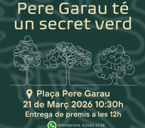Una gimcana familiar descobrirà el patrimoni verd de Pere Garau
