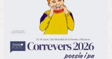 El Correvers 2026 omple Manacor de poesia entre forns i carrers