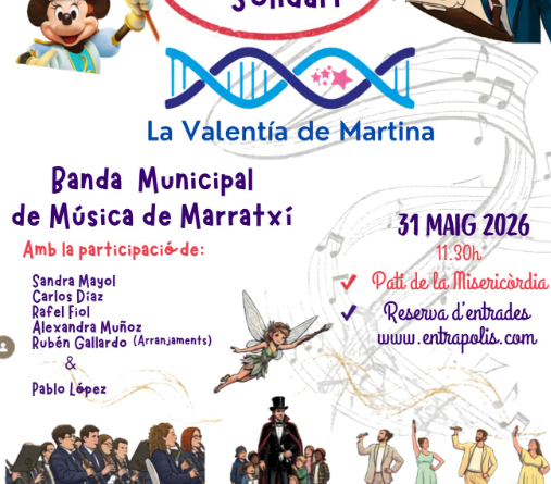 Concert solidari “La Valentia de Martina” amb la Banda Municipal de Marratxí