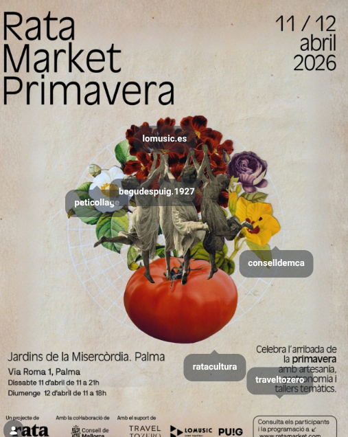 Rata Market Primavera torna a Palma per celebrar la nova estació amb cultura i creativitat