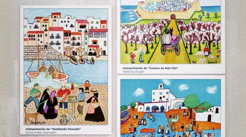 Amparo López homenatja el naïf eivissenc amb una exposició a Sant Joan