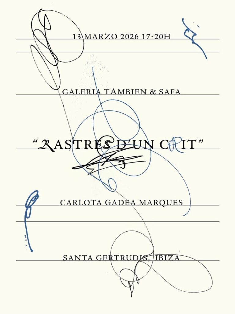 Carlota Gadea Marqués presenta “Rastres d’un crit” a la Galeria También