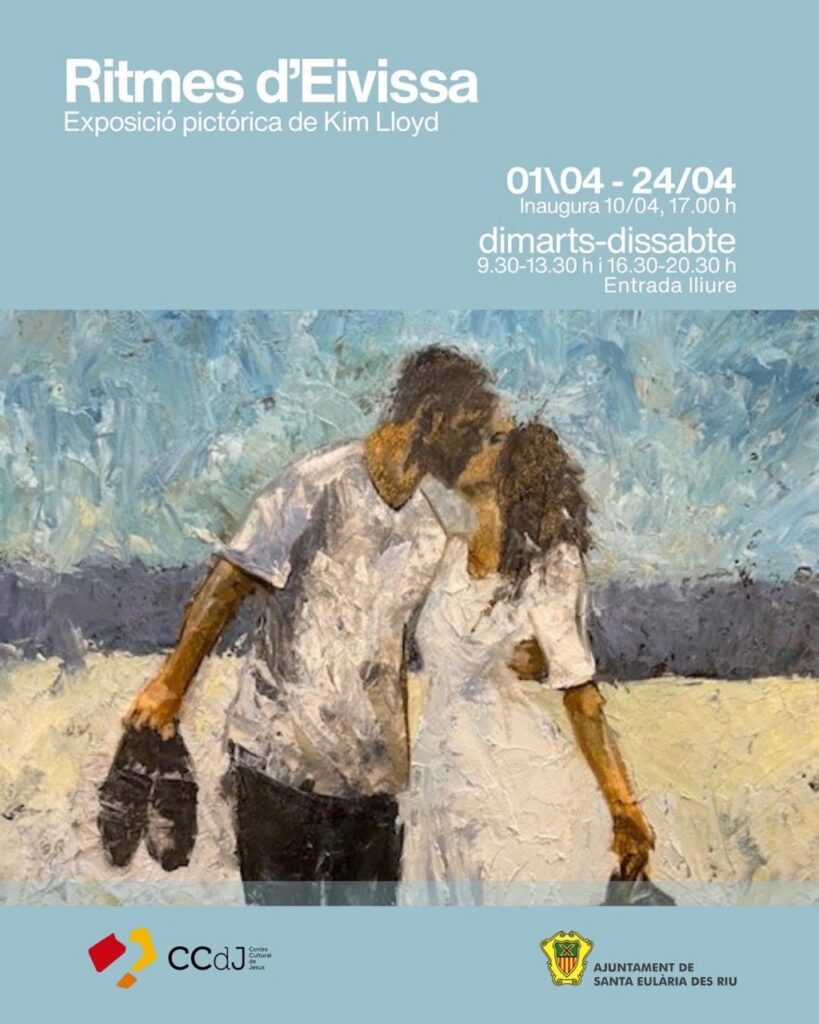 “Ritmos de Ibiza”, l’exposició de Kim Lloyd arriba al Centre Cultural de Jesús