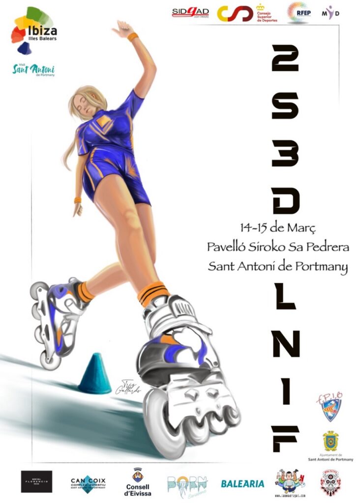 Sant Antoni acull la Lliga Nacional de Patinatge Inline Freestyle