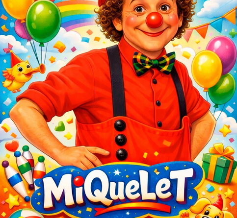 El pallasso Miquelet porta màgia i humor familiar a Can Ventosa