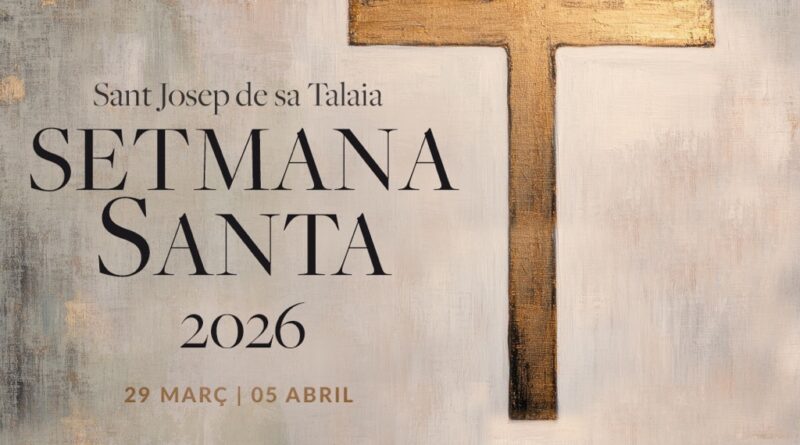 Sant Josep viu la Setmana Santa amb un programa que recorre tot el municipi