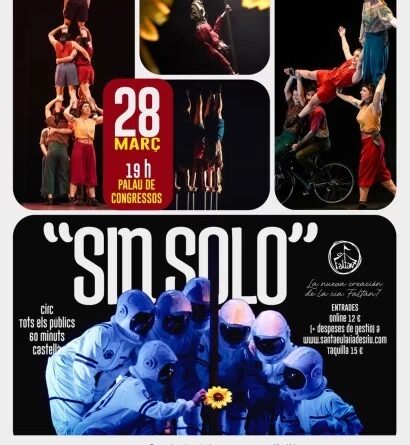 “SinSolo” porta el circ contemporani a Santa Eulària amb una proposta premiada