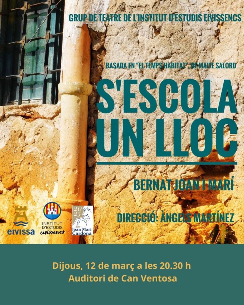 El teatre de l’IEE arriba a Can Ventosa amb “S’escola un lloc”