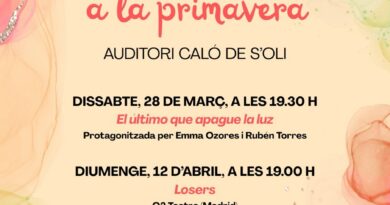 El teatre torna a omplir Sant Josep amb el cicle “A Sant Josep, teatre a la primavera”