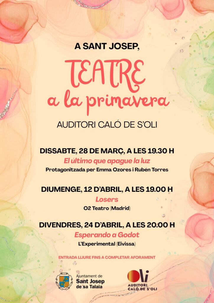 Teatre aquesta primavera a Sant Josep