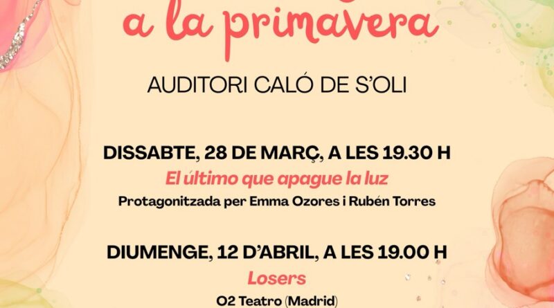 Teatre aquesta primavera a Sant Josep