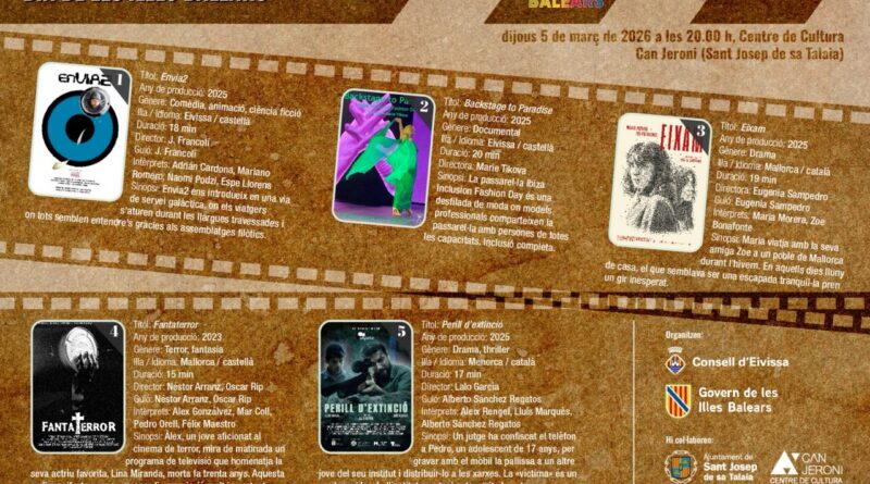 Can Jeroni acull la VIII Mostra de Curtmetratges del Dia de les Illes Balears