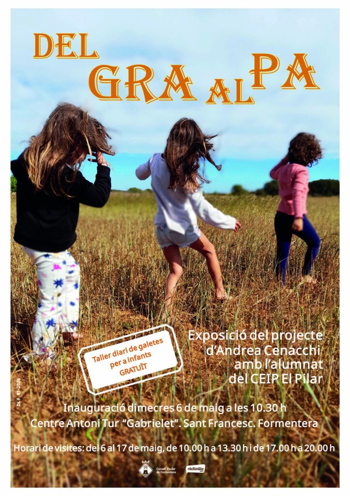 “Del gra a pa”, una exposició participativa que connecta infància, territori i tradició a Formentera