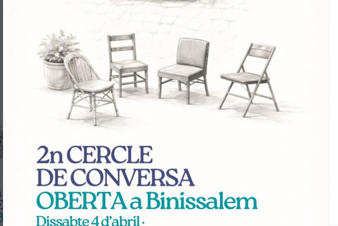 Binissalem acull el 2n Cercle de Conversa Oberta per compartir, escoltar i connectar