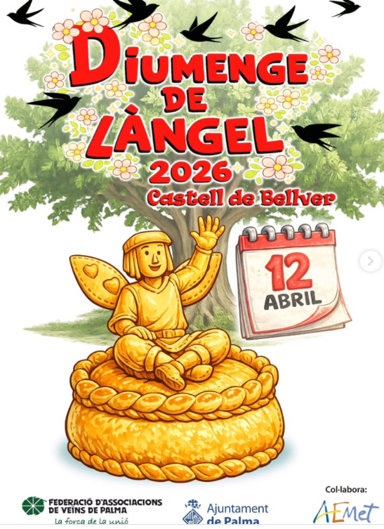 El Diumenge de l’Àngel torna al Castell de Bellver amb una jornada festiva per a tota la família