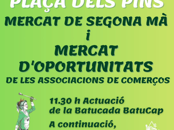 Cala Rajada acull un mercat de segona mà i oportunitats amb música i ambient festiu