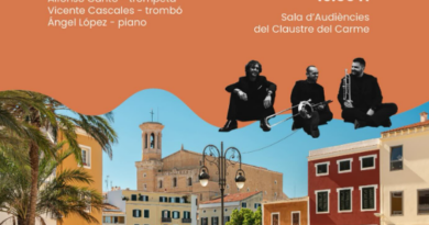 Menorca en Sons arriba a Maó amb el Kaleidos Trio i una proposta innovadora de música de cambra