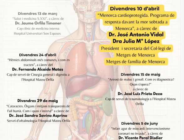 Alaior acull el cicle de xerrades “Lô Saludable” amb experts en salut